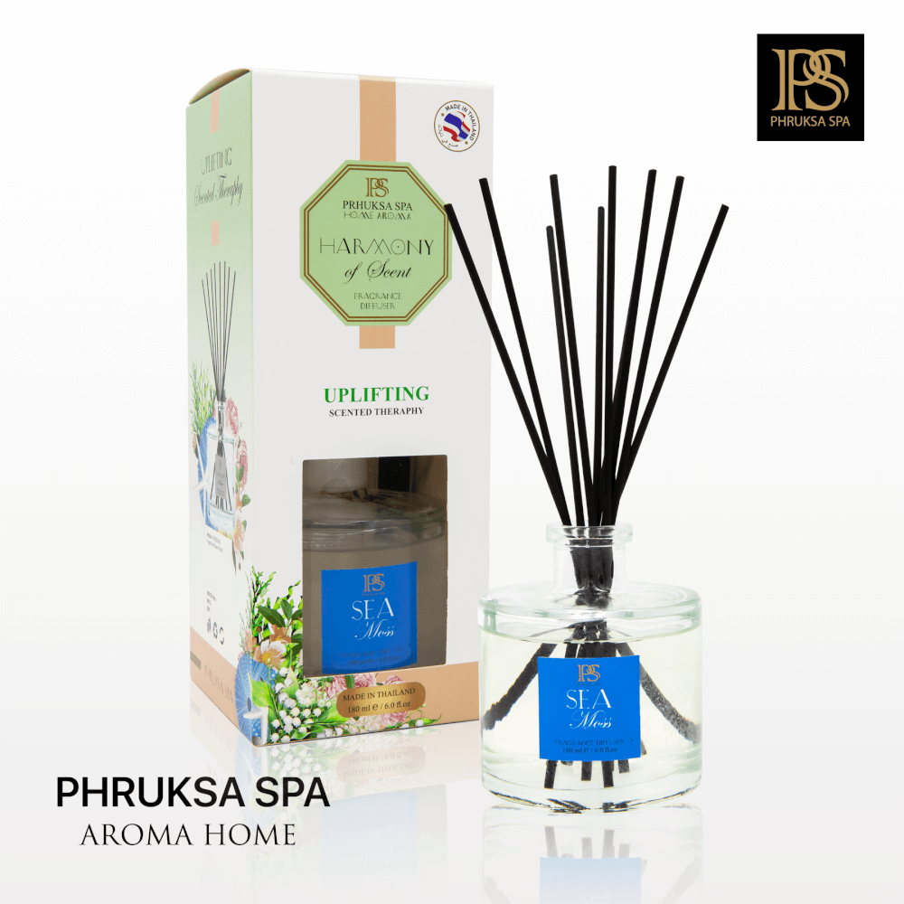 ก้านไม้หอมปรับอากาศ PHRUKSA SPA  ขนาด 180 มล.  กลิ่นมอสทะเล_1